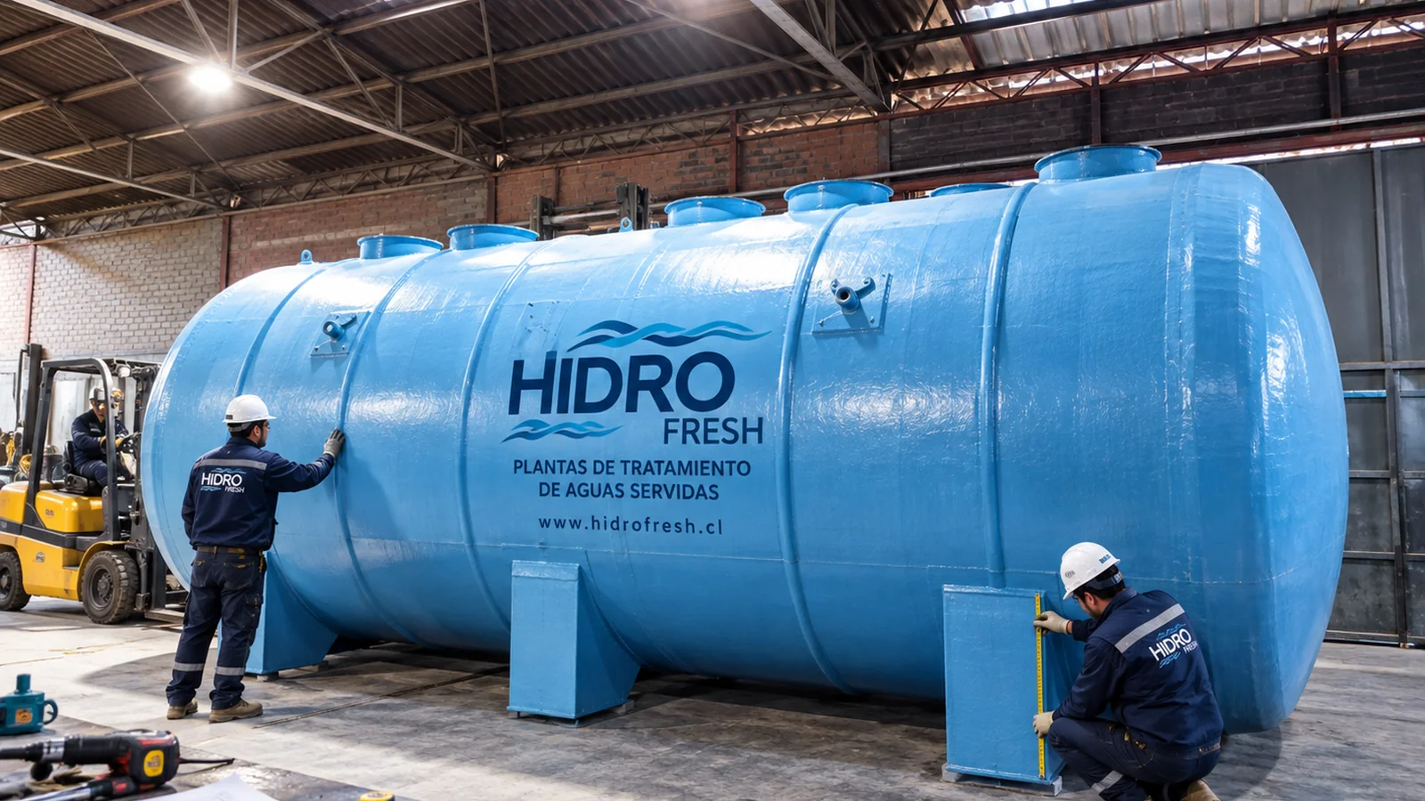 Fabricación de planta Hidro Fresh